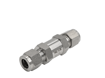 Double Ferrule Check Valve